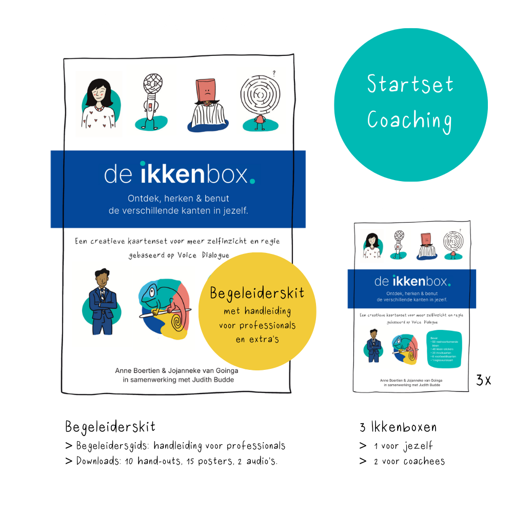 Startset Coaching. Begeleiderskit – De Ikkenbox