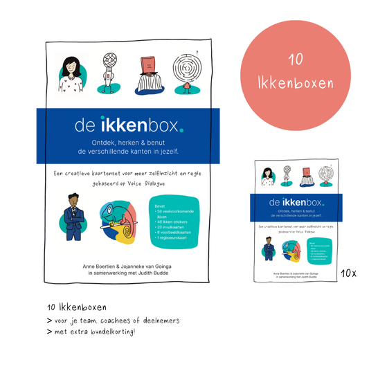 10 Ikkenboxen | voor je team of groep, met bundelkorting
