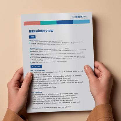 Alle papieren hand-outs in map (A4 formaat)