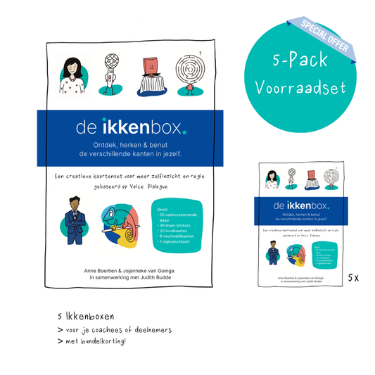 5-Pack Voorraadset Ikkenboxen | Kortingsbundel