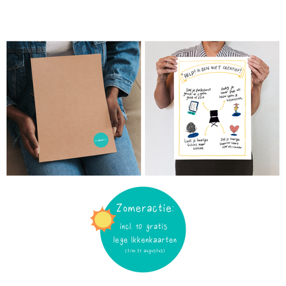 Complete set hand-outs (A4) en posters (A2) - Zomeractie!